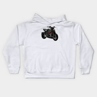 Diavel 1260S Bike Illustration Kids Hoodie